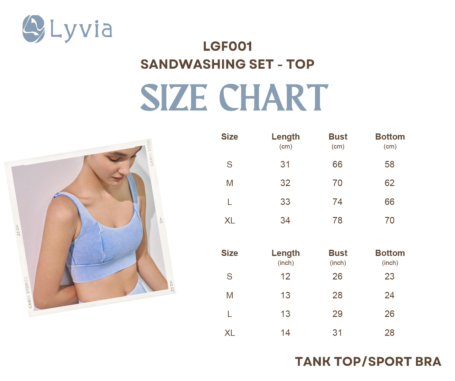 Image of Denim-Inspired Yoga Sports Bra – Rugged Elegance LGF001